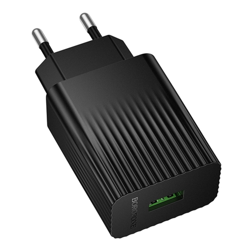 Купити Мережевий Зарядний Пристрій Borofone BAS72A 1USB QC 18W, 5