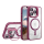 Купить Чехол TPU+PC+Metal Stand Case with MagSafe and Camera Lenses для iPhone 15 Pro Max Мятая упаковка