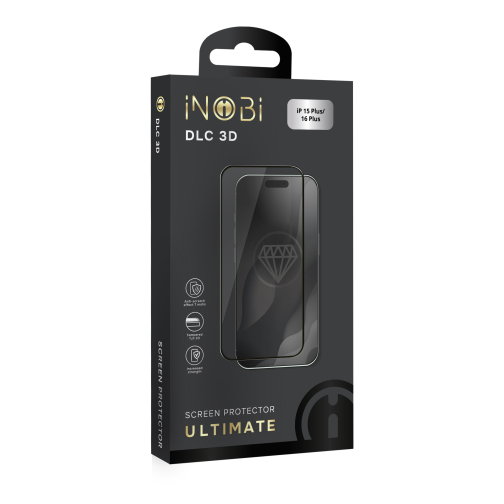 Захисне скло iNOBI Ultimate DLC 3D for iPhone 15 Plus/16 Plus