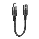 Купить USB Переходник Hoco U107 Type-C male to iP female adapter 10 cm