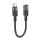 Купить USB Переходник Hoco U107 Type-C male to iP female adapter 10 cm