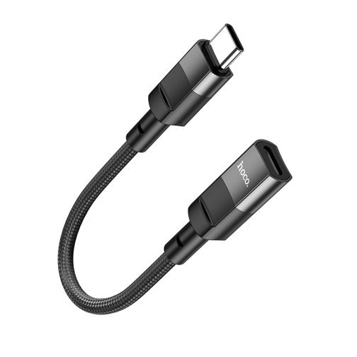 Купить USB Переходник Hoco U107 Type-C male to iP female adapter 10 cm, 3