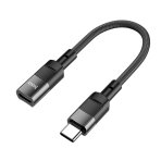 Купить USB Переходник Hoco U107 Type-C male to iP female adapter 10 cm, 4