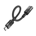 Купить USB Переходник Hoco U107 Type-C male to iP female adapter 10 cm, 5
