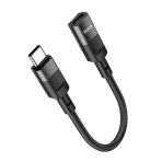 Купить USB Переходник Hoco U107 Type-C male to iP female adapter 10 cm, 7