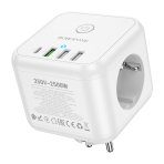 Купить Сетевой Удлинитель Borofone BAC10 (PD20W/1C3A)(EU)