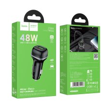 Купити Автомобільний Зарядний Пристрій Hoco Z58A 1USB/1USB-C QC/PD48W