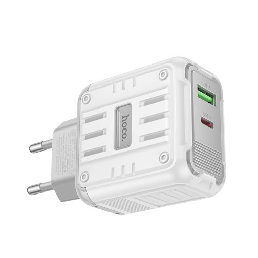 Купить Сетевое Зарядное Устройство Hoco C136A 1USB-C/1USB PD/QC 45W, 5