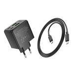 Купить Сетевое Зарядное Устройство Hoco CS19A 2USB-C/2USB PD/QC 65W+Type-C to Type-C, 7