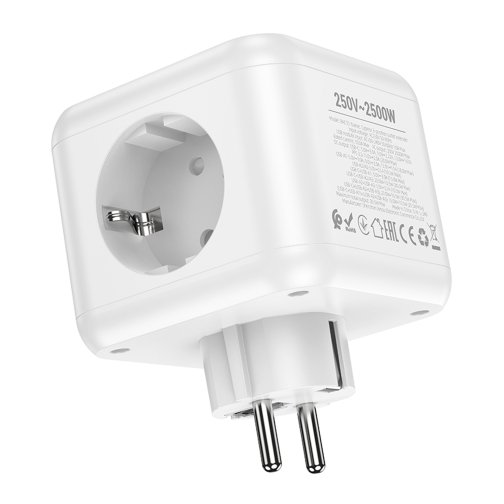 Купить Сетевой Удлинитель Borofone BAC10 (PD20W/1C3A)(EU), 3