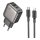 Купити Мережевий Зарядний Пристрій Borofone BAS55A 1USB-C/1USB PD/QC 30W GAN+Type-C to Lightning