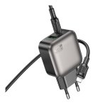 Купити Мережевий Зарядний Пристрій Borofone BAS55A 1USB-C/1USB PD/QC 30W GAN+Type-C to Lightning, 5