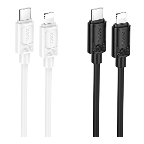 Купить USB Hoco X122 Silicone Type-C to Lightning 27W