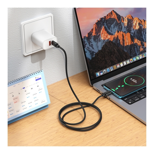 Купить USB Hoco X122 Silicone Type-C to Type-C 60W, 9