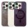 Купить Чехол AG-Glass Chrome Camera with Magsafe для iPhone 15 Pro Max