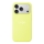 Купити Чохол Silicone Case with MagSafe IC для iPhone 17 Pro Neon Yellow