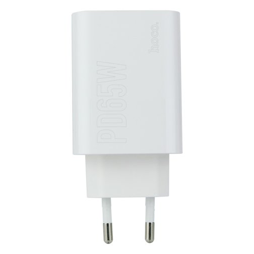 Купити Мережевий Зарядний Пристрій Hoco DC40 PD 65W + QC3.0 Type-C to Type-C