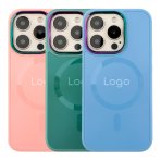 Купить Чехол AG-Glass Chrome Camera with Magsafe для iPhone 15 Pro