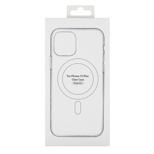 Купити Чохол TPU Clear Case with Magsafe для iPhone 15 Plus, 3