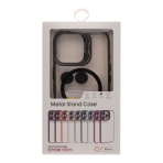 Купити Чохол TPU+PC+Metal Stand Case with MagSafe and Camera Lenses для iPhone 16 Pro Max М'ята упаковка, 2