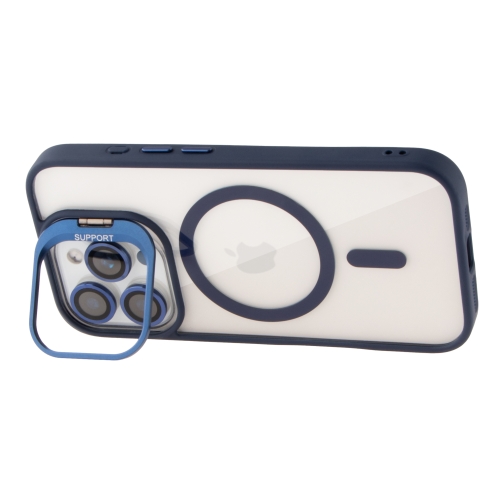 Купити Чохол TPU+PC+Metal Stand Case with MagSafe and Camera Lenses для iPhone 16 Pro Max М'ята упаковка, 15