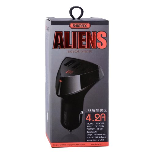 Купить Авто Зарядное Устройство Remax RC-C304 3 USB 4.2A