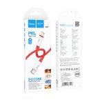 Купити Кабель USB Hoco X87 Magic silicone PD20W Type C to Lightning, 3
