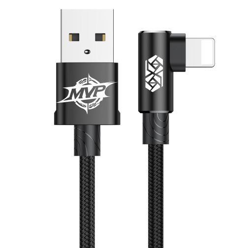 Купить USB Baseus MVP Elbow CALMVP Lightning 2A 1m, 4