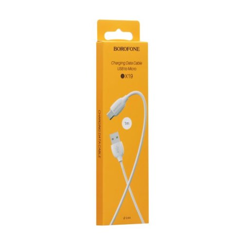 Купити Кабель USB Borofone BX19 Benefit Micro М'ята упаковка