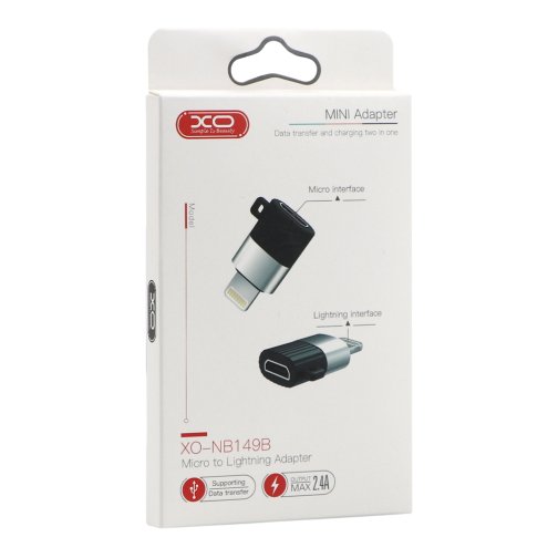 Купити Перехідник XO NB149-B MICRO TO lightning connector