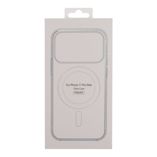 Купить Чехол TPU Clear Case with Magsafe для iPhone 17 Pro Max Мятая упаковка, 2