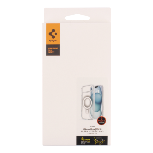 Чохол TPU+PC Spigen Ultra Hybrid with Magsafe для iPhone 17 Air превью 4