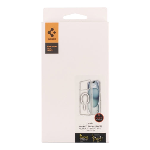Купити Чохол TPU+PC Spigen Ultra Hybrid with Magsafe для iPhone 17 Pro Max, 4