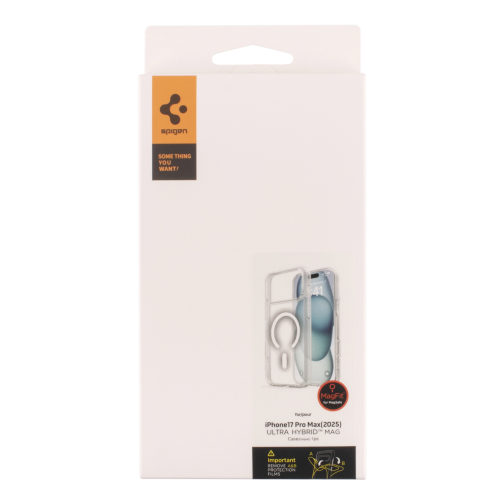 Чохол TPU+PC Spigen Ultra Hybrid with Magsafe для iPhone 17 Pro Max превью 4