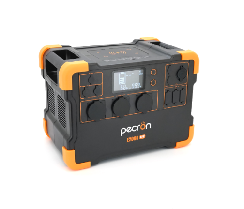 Купити Зарядна Станція Power Station Pecron E2000LFP,2000W,1920Wh,3хAC220,1×USB-C(100W),1×USB-C(18W),4×USB-A(3×10W,1×18W),Fast charge,LiFePO4, 4