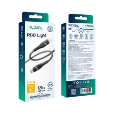 Купить USB Ridea RC-RL15 RGB Light Type-C to Lightning 30W 1.2m Купить USB Ridea RC-RL15 RGB Light Type-C to Lightning 30W 1.2m