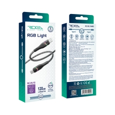 Купить USB Ridea RC-RL15 RGB Light Type-C to Type-C 60W 1.2m Купить USB Ridea RC-RL15 RGB Light Type-C to Type-C 60W 1.2m