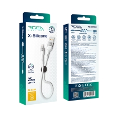 Купити Кабель USB Ridea RC-XS51 X-Silicone Lightning 12W 0.25m Купити Кабель USB Ridea RC-XS51 X-Silicone Lightning 12W 0.25m