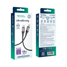 Купить USB Ridea RC-US42 UltraStrong Type-C to Type-C 60W 1.2m Купить USB Ridea RC-US42 UltraStrong Type-C to Type-C 60W 1.2m