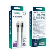 Купить USB Ridea RC-XS51 X-Silicone Type-C to Type-C 60W 2m Купить USB Ridea RC-XS51 X-Silicone Type-C to Type-C 60W 2m