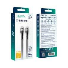 Купить USB Ridea RC-XS51 X-Silicone Type-C to Lightning 30W 2m Купить USB Ridea RC-XS51 X-Silicone Type-C to Lightning 30W 2m