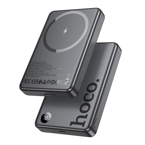Універсальна Мобільна Батарея Power Bank Hoco Q34 Clever PD20W magnetic with digital display 10000mAh превью 4