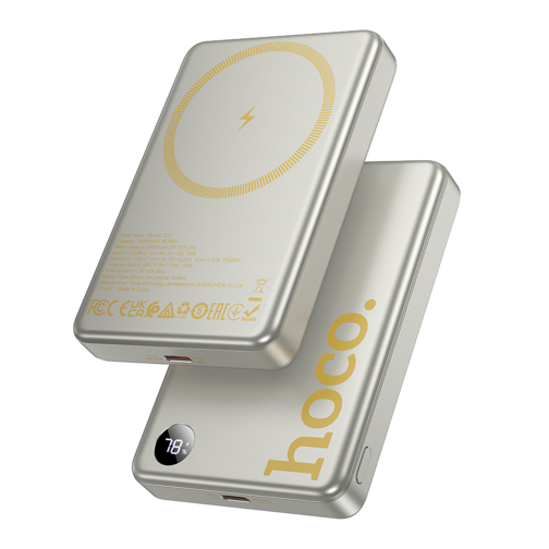 Універсальна Мобільна Батарея Power Bank Hoco Q34 Clever PD20W magnetic with digital display 10000mAh превью 5