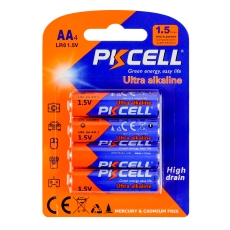 Купить Батарейка щелочная PKCELL 1.5V AA/LR6, 4 штуки в блистере (PC/LR6-4B) Купить Батарейка щелочная PKCELL 1.5V AA/LR6, 4 штуки в блистере (PC/LR6-4B)