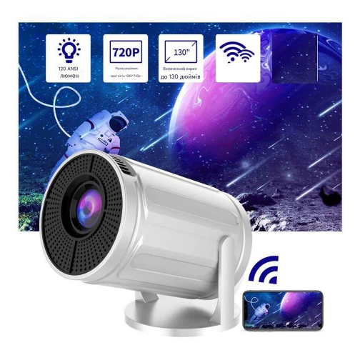 Купити Проектор FIRE 408 HD Wi-Fi+BT, 5