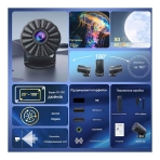 Купити Проектор FIRE 408 HD Wi-Fi+BT, 6