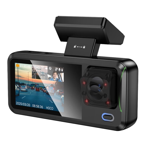 Купить Видеорегистратор Hoco DV15 2-inch 720P/Wi-Fi App/ 3 Камеры