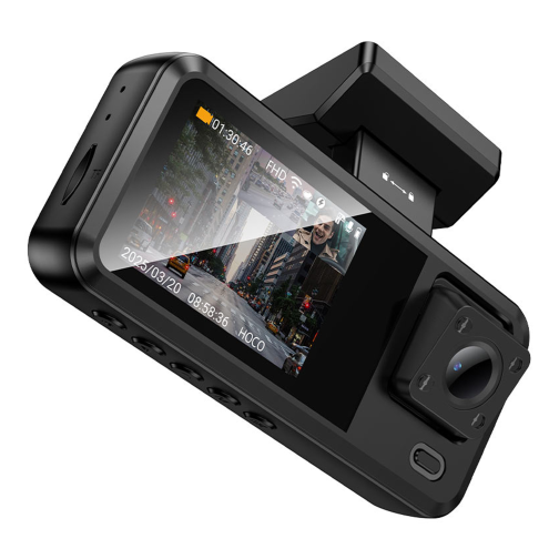 Відеореєстратор Hoco DV15 2-inch 720P/Wi-Fi App/ 3 Камеры превью 4