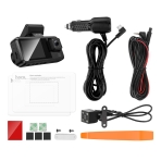Купить Видеорегистратор Hoco DV15 2-inch 720P/Wi-Fi App/ 3 Камеры, 6