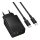 Купити Мережевий Зарядний Пристрій Borofone BAS76A 1USB-C/1USB PD/QC 30W+Type-C to Type-C Чорний